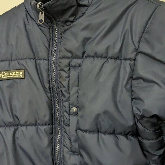 Columbia Sportwear Kids' Puffect Puffer Jacket Size 7/8 Blue . - Picture 2 of 9